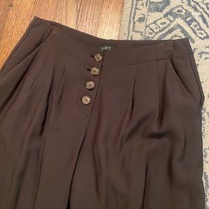 LOFT cropped flare pants